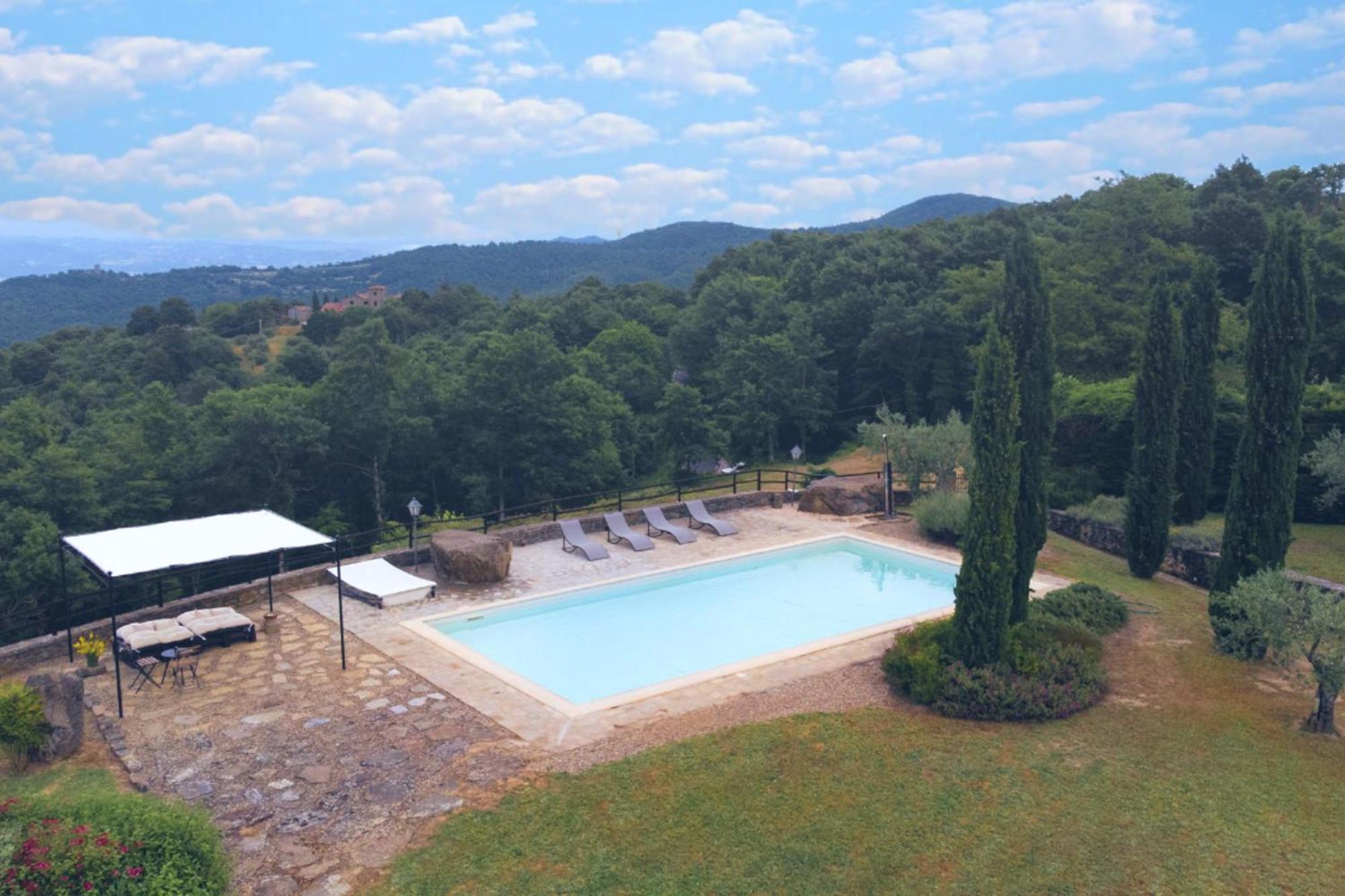 Villa Elisa - Private Pool & Airco Near Reschio Castle Lugnano 외부 사진