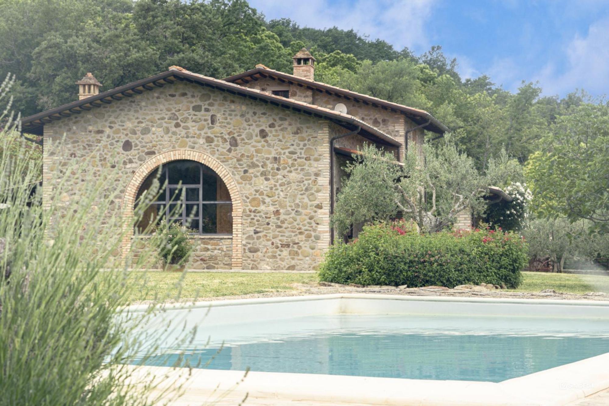 Villa Elisa - Private Pool & Airco Near Reschio Castle Lugnano 외부 사진